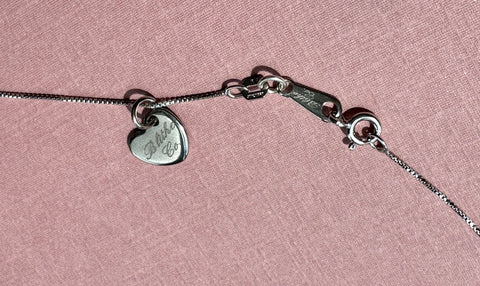 Sterling Silver box chain Necklace