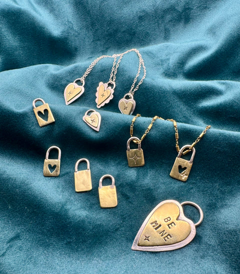 Be Mine Lock Pendant ✨