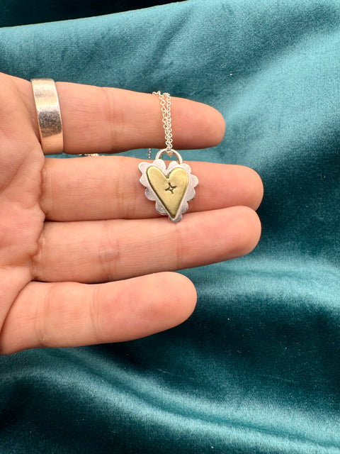 Heart Sparkle Pendants