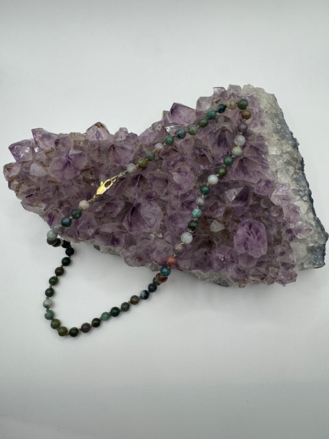 Beaded Gemstone Necklaces