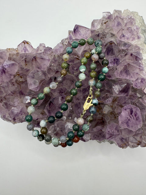 Beaded Gemstone Necklaces