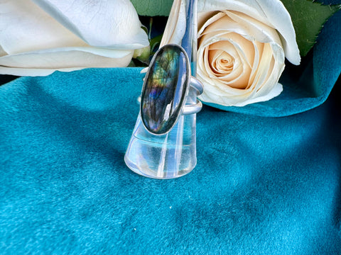 Labradorite in Sterling Silver Ring