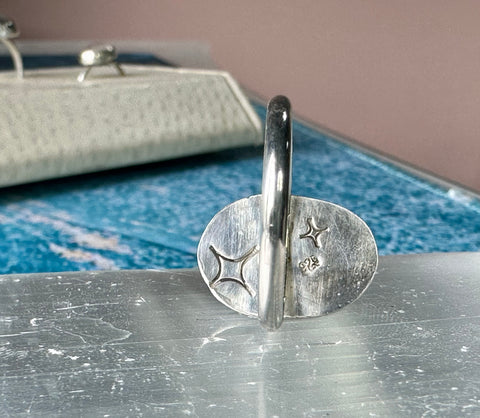 Labradorite in Sterling Silver with Sparkles