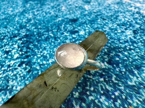 Rose Quartz in Sterling Silver
