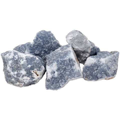 Raw Angelite Gemstone crystal