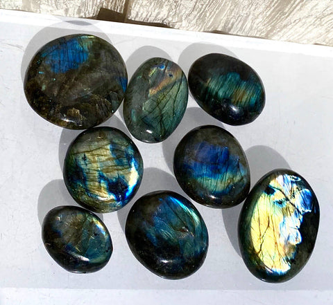 Labradorite Palm Stone