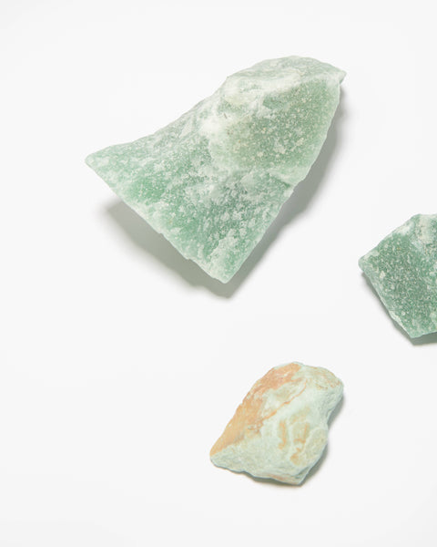 Rough Green Aventurine Stones