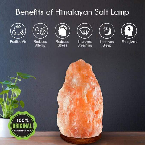 Original Himalayan Salt Rock Lamp