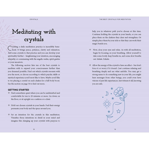 Crystals Oracle Book & Card Deck