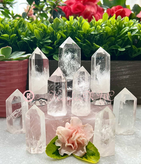 Clear Quartz Tower