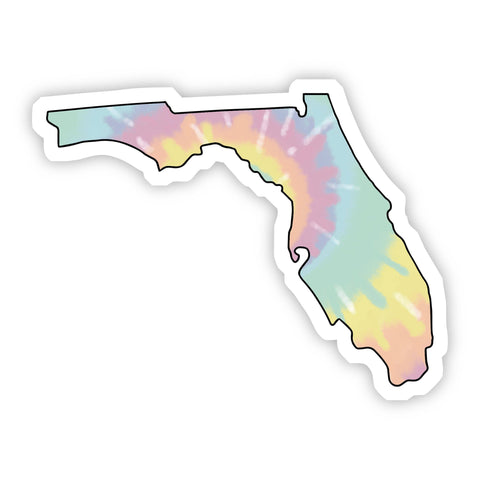 Florida Tie Dye Sticker