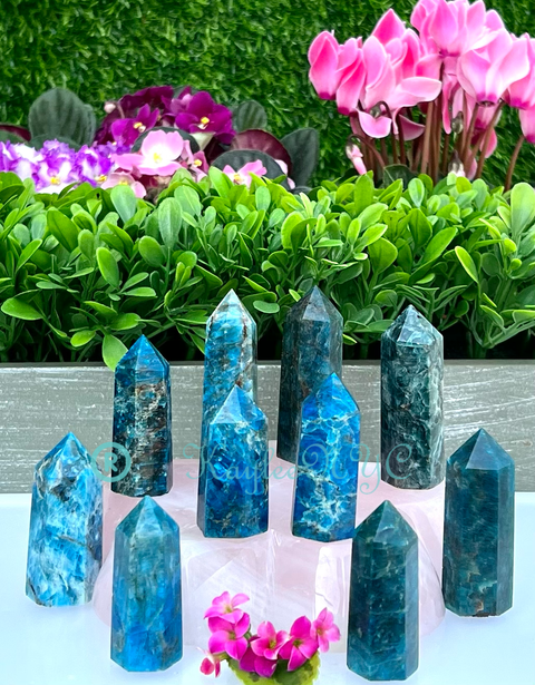 Natural Apatite Tower