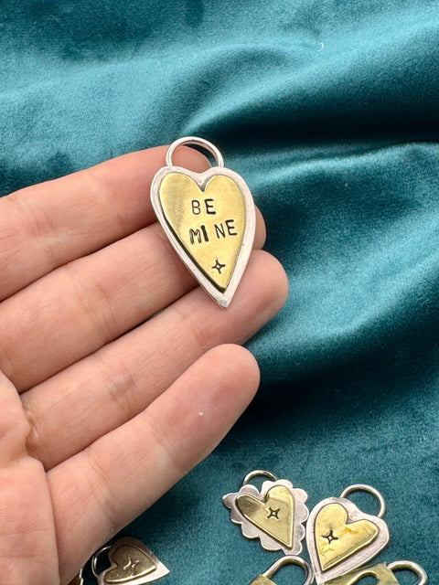 Be Mine Lock Pendant ✨