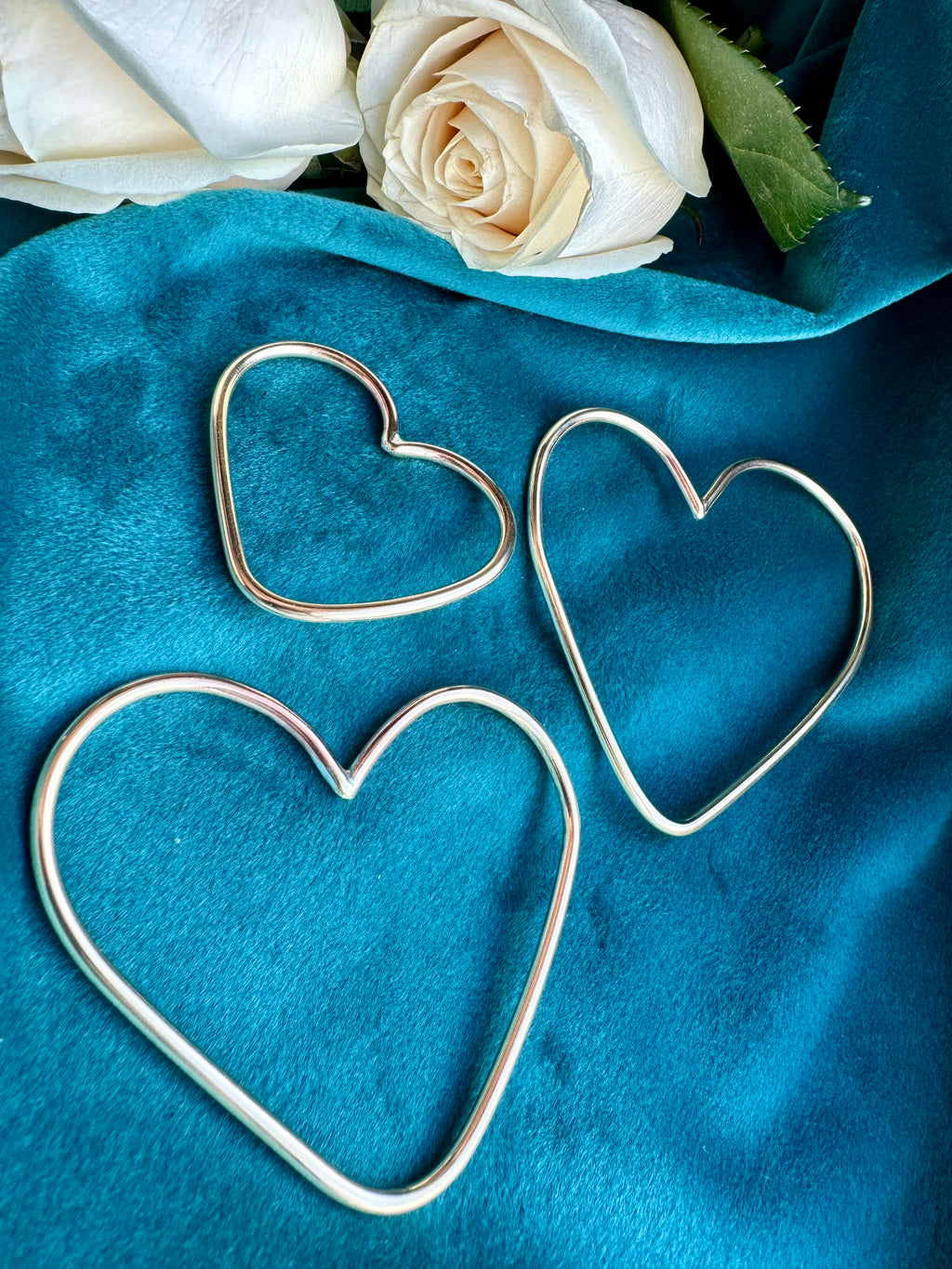 Brass Heart Keychain Rings – The Blithe Co.