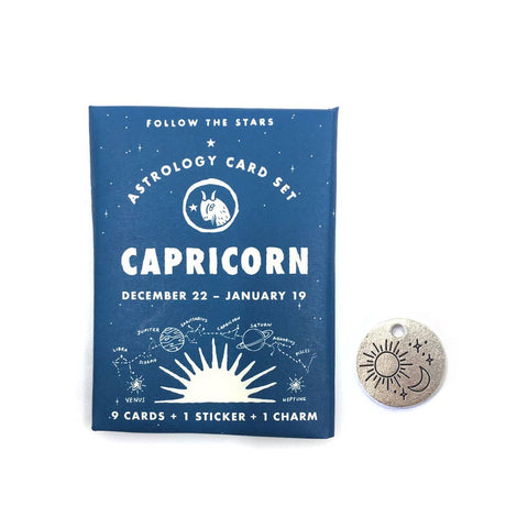 Capricorn (Dec 22 - Jan 19) Astrology Card Pack