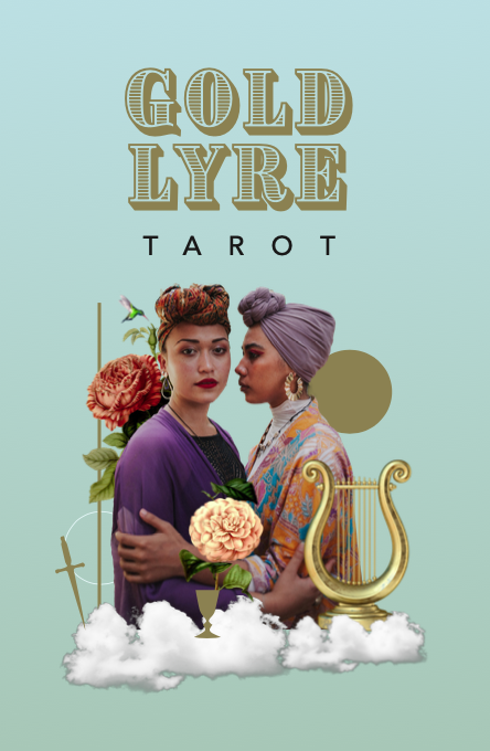 Gold Lyre Tarot Cards