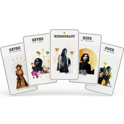 Gold Lyre Tarot Cards